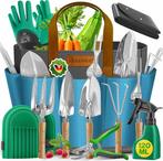 KESSER® Tuingereedschapsset - 10-delig - Blauw, Tuin en Terras, Verzenden, Zo goed als nieuw