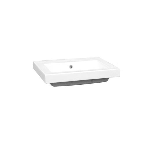 Sani Royal Ceramico Wastafel Keramiek Wit 60x47x5, Doe-het-zelf en Verbouw, Sanitair