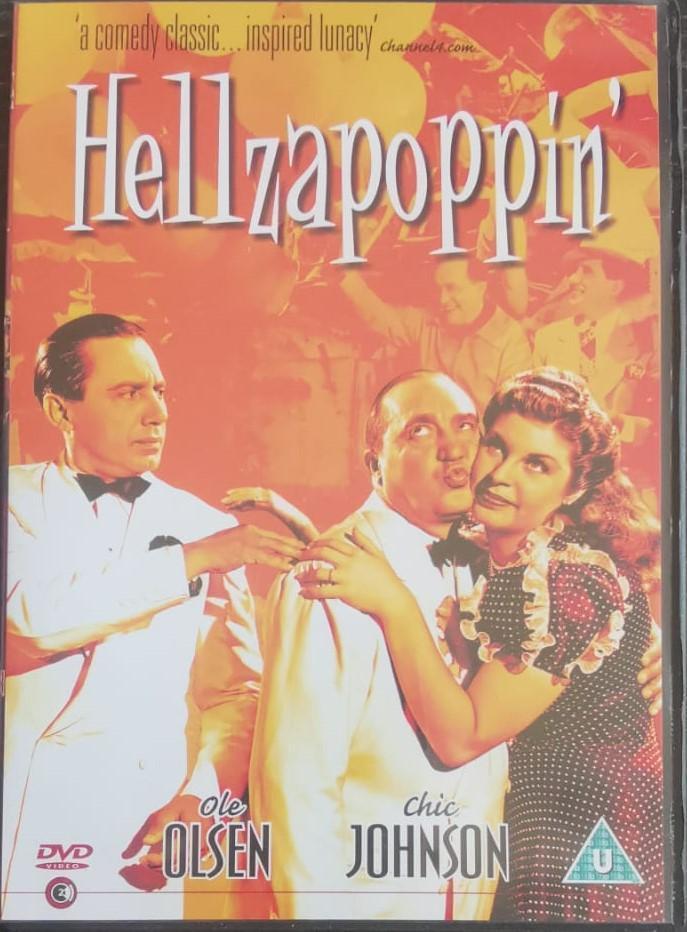 Hellzapoppin´, Cd's en Dvd's, Dvd's | Tv en Series, Zo goed als nieuw, Komedie, Alle leeftijden, Verzenden