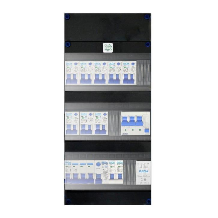Gacia groepenkast 3 fase 8 alamat + beltrafo + kookgroep +, Doe-het-zelf en Verbouw, Elektra en Kabels, Ophalen of Verzenden