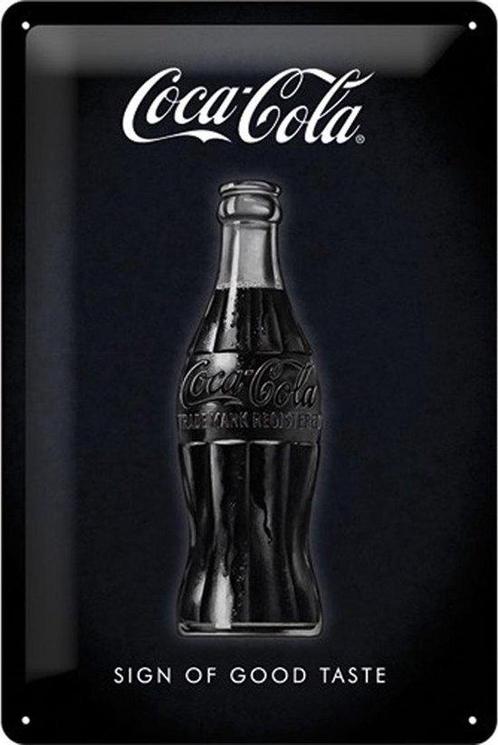 Coca-Cola Sign of good taste reclamebord, Verzamelen, Merken en Reclamevoorwerpen, Nieuw, Ophalen of Verzenden