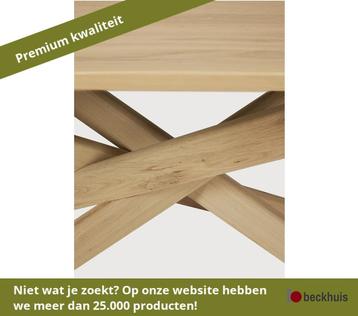 Ethnicraft Mikado Tafel Rechthoekig - Natuurlijk beschikbaar voor biedingen