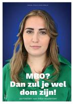 Mbo? Dan zul je wel dom zijn! 9789083272009 Hugo Verkley, Verzenden, Zo goed als nieuw, Hugo Verkley