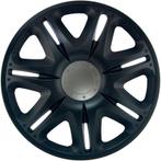 4-Delige J-Tec Wieldoppenset Nascar 15-inch zwart, Nieuw, Verzenden