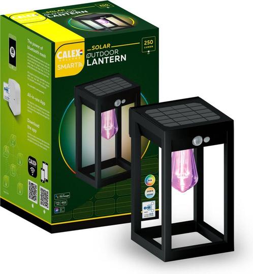 Calex Smart Outdoor Solar Buitenlamp - Slimme Wandlamp, Huis en Inrichting, Lampen | Wandlampen, Zo goed als nieuw, Ophalen of Verzenden