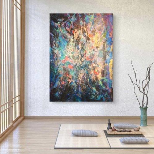 Noldin Jana - Abstract n.946 - XXL, Antiek en Kunst, Kunst | Schilderijen | Modern