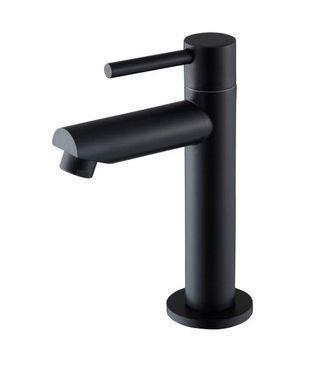 Mooie zwarte fonteinkraan, Doe-het-zelf en Verbouw, Sanitair, Kraan, Nieuw, Verzenden