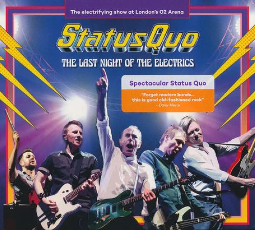 cd digi - Status Quo - The Last Night Of The Electrics, Cd's en Dvd's, Cd's | Rock, Zo goed als nieuw, Verzenden