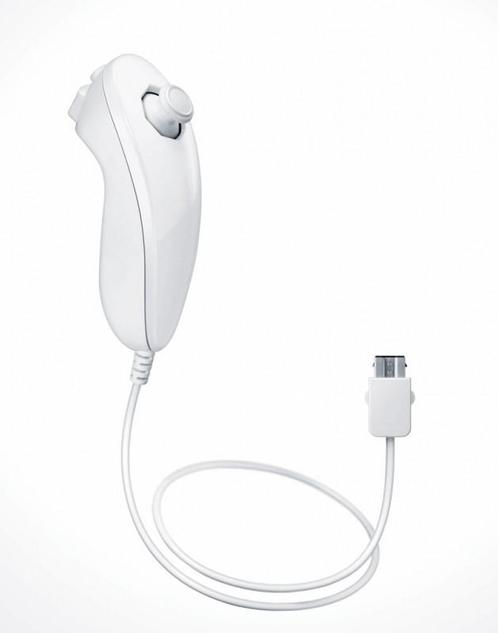 Nunchuk Controller (White) (Nintendo Wii), Spelcomputers en Games, Games | Nintendo Wii, Gebruikt, Verzenden