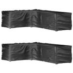 vidaXL Tuinmeubelhoezen L-vormig 2 st 18 oogjes 220x285x80, Verzenden, Nieuw