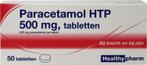 Paracetamol 500 mg Healthypharm - 50 tabletten, Verzenden, Nieuw