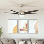vidaXL Plafondventilator met lamp 128 cm bruin, Witgoed en Apparatuur, Ventilatoren, Verzenden, Nieuw