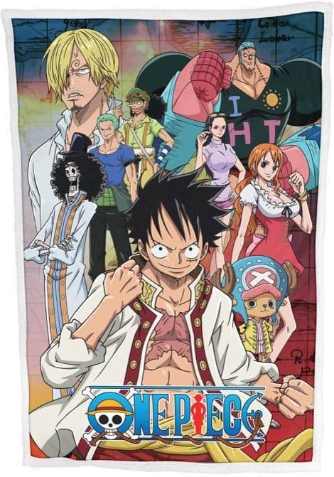 One Piece Fleece Blanket Ver. 4 100 x 150 cm (Sale), Verzamelen, Film en Tv, Zo goed als nieuw, Verzenden
