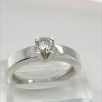 Verlovings ring met  0.52 caraat Diamant, Sieraden, Tassen en Uiterlijk, Ringen, Nieuw, Met edelsteen, 17 tot 18, Dame