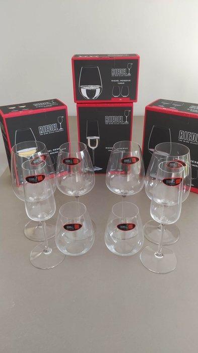 Riedel - Drinkset (8) - Reserveren - Glas - Volledige set, Antiek en Kunst, Antiek | Meubels | Tafels