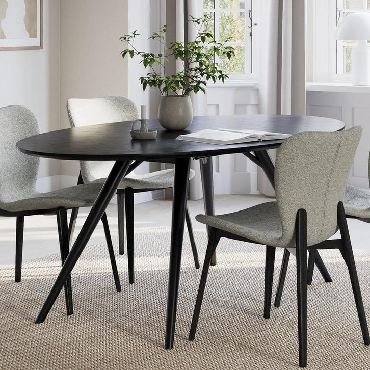 *WOONWINKEL* Dan-Form Eclipse Uitschuifbare Tafel Ovaal Same, Huis en Inrichting, Tafels | Eettafels, Nieuw, Verzenden