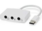 Veiling - Nedis USB-C Adapter - USB 2.0 - USB-C Male - 3,5 m, Gebruikt