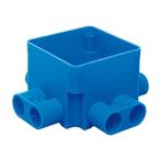 ABB centraaldoos 55 mm 8 x 16 mm laag gelijke invoer - 165B, Doe-het-zelf en Verbouw, Elektra en Kabels, Ophalen of Verzenden