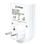 Benson Mechanische tijdklok - Mini - 3500 W - 96 schakelm..., Doe-het-zelf en Verbouw, Elektra en Kabels, Ophalen of Verzenden