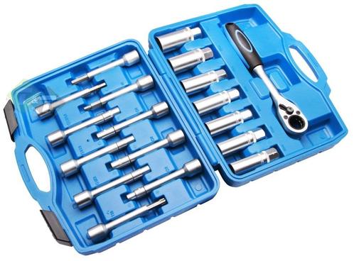 Schokbreker, Schokdemper (de)montageset, 18 Delig, Voor Het, Auto diversen, Autogereedschap, Nieuw, Ophalen of Verzenden