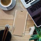 Oppo Realme 7 Pro Smart Spiegel Flip Case Cover Hoesje Goud, Verzenden, Nieuw