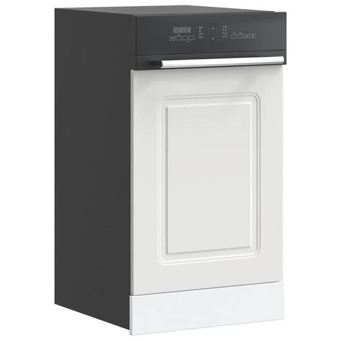 vidaXL Vaatwaspaneel Kalmar 45x1,5x67 cm bewerkt hout wit, Huis en Inrichting, Keuken | Keukenelementen, Wit, Nieuw, Verzenden