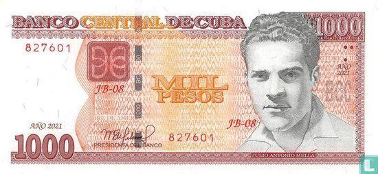 Cuba 1000 Pesos 2021 - 2021, Postzegels en Munten, Bankbiljetten | Amerika, Verzenden