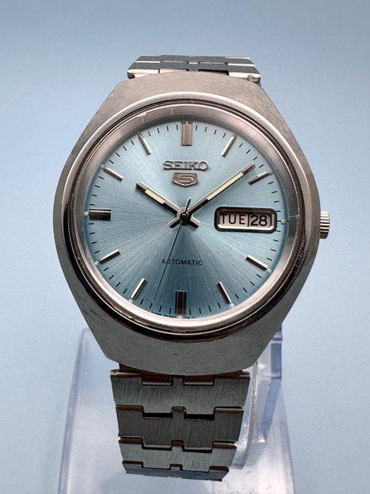 Seiko - Sky Blue Sunburst Dial – Vintage 1970s - Zonder, Sieraden, Tassen en Uiterlijk, Horloges | Antiek