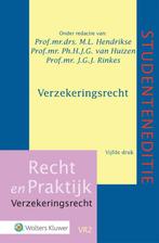 Verzekeringsrecht Studenteneditie 9789013153330, Boeken, Verzenden, Zo goed als nieuw