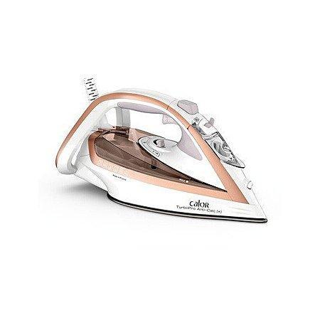 Fer a repasser Calor TURBO PRO BLANC ET ROSE GOLD FV5687C0, Witgoed en Apparatuur, Strijkijzers en Strijkplanken, Nieuw