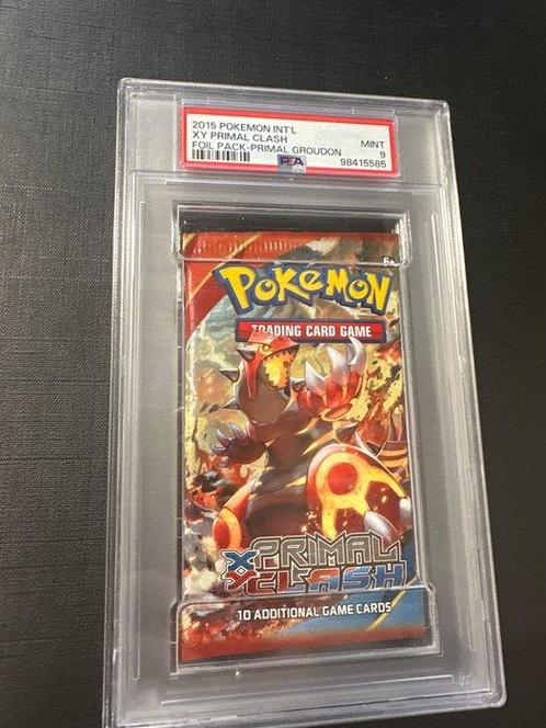Pokémon - 1 Graded card - Primal clash booster pack - PSA 9, Hobby en Vrije tijd, Verzamelkaartspellen | Pokémon