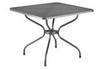 Kettler strekmetaal tafel 90x90 cm., Tuin en Terras, Tuintafels, Verzenden, Nieuw, Rond, Overige materialen