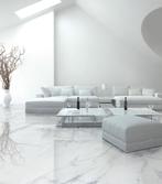 Marmerlook vloertegel Varenna Carrara gepolijst wit 30x60 cm, Nieuw, Keramiek, 20 tot 40 cm, Ophalen of Verzenden
