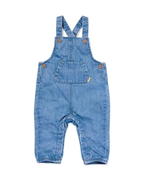 HEMA Newborn tuinbroek denim, Kinderen en Baby's, Babykleding | Overige, Nieuw, Verzenden