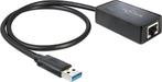 Delock USB 3.0 to gigabit LAN adapter, Verzenden, Nieuw in verpakking