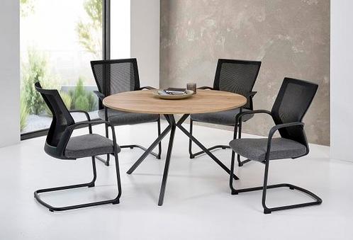 Directietafel Nieuw Directievergadertafel Deluxe rond Ø120cm, Huis en Inrichting, Tafels | Eettafels, Nieuw, Ophalen of Verzenden