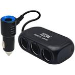 ProRide Auto Sigarettenaansteker Splitter 120W - 3x 12V, Verzenden, Nieuw