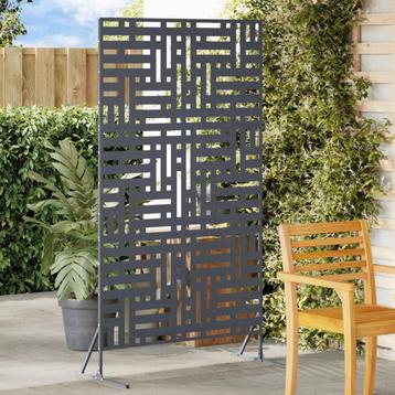 vidaXL Privacy Scherm Antraciet 100x50x180 cm Staal beschikbaar voor biedingen