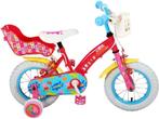 Peppa Pig Kinderfiets - Meisjes - 12 inch - Roze - Twee, Verzenden, Zo goed als nieuw