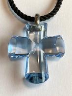 Baccarat - Cruz Edén” - 925. Zilver, Kristal - Hanger, Antiek en Kunst, Antiek | Glas en Kristal