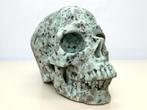 Lotus Jasper Schedel Museumkwaliteit Gesneden schedel -, Antiek en Kunst