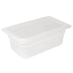 Gastronorm plastic bak 1/4 met deksel | 2 Formaten, Verzenden