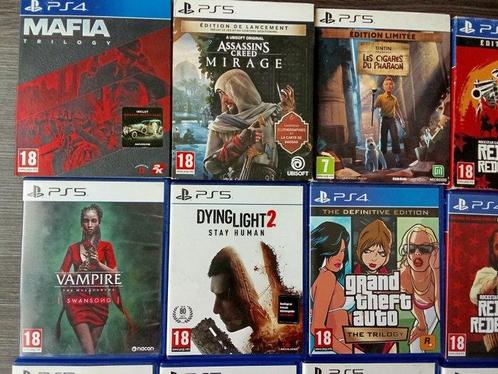 Sony - Playstation 4 (PS4) - PS5 - lot of 21 - Videogame -, Spelcomputers en Games, Spelcomputers | Overige Accessoires