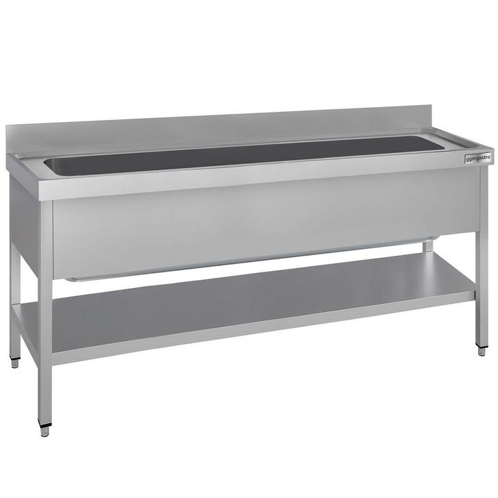 GGM Gastro | Spoeltafel voor pannen ECO - 2000x700mm - met |, Zakelijke goederen, Horeca | Keukenapparatuur, Nieuw in verpakking