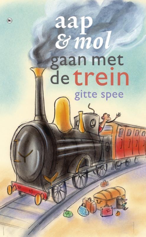 Aap & Mol gaan met de trein 9789044344202 Gitte Spee, Boeken, Kinderboeken | Kleuters, Zo goed als nieuw, Verzenden