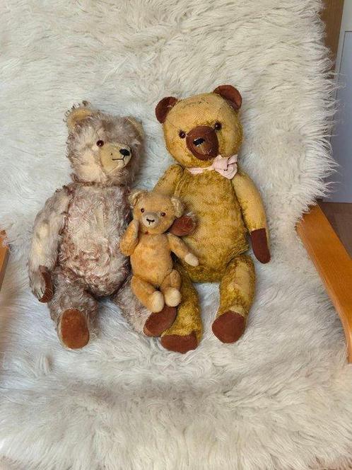Markenlos - Teddybeer - 1950-1960 - Duitsland, Antiek en Kunst, Antiek | Speelgoed