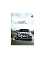2008 BMW 3 SERIE PRODUCT BEARGUMENTATIE BROCHURE ENGELS, Boeken, Nieuw, BMW, Author
