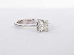 Verlovingsring - 18 karaat Witgoud - 0.82ct. tw. Diamant, Sieraden, Tassen en Uiterlijk, Antieke sieraden