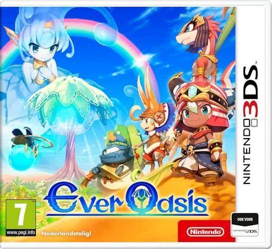 Ever Oasis 3DS Garantie & snel in huis!, Spelcomputers en Games, Games | Nintendo 2DS en 3DS, 1 speler, Zo goed als nieuw, Vanaf 7 jaar
