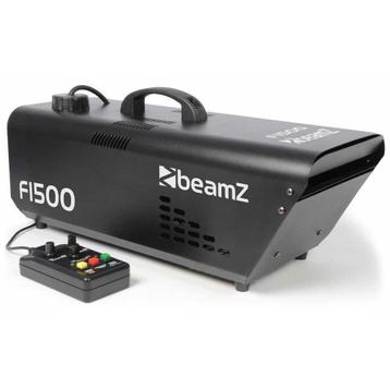 Retourdeal - BeamZ F1500 fazer rookmachine 1500W met DMX en beschikbaar voor biedingen